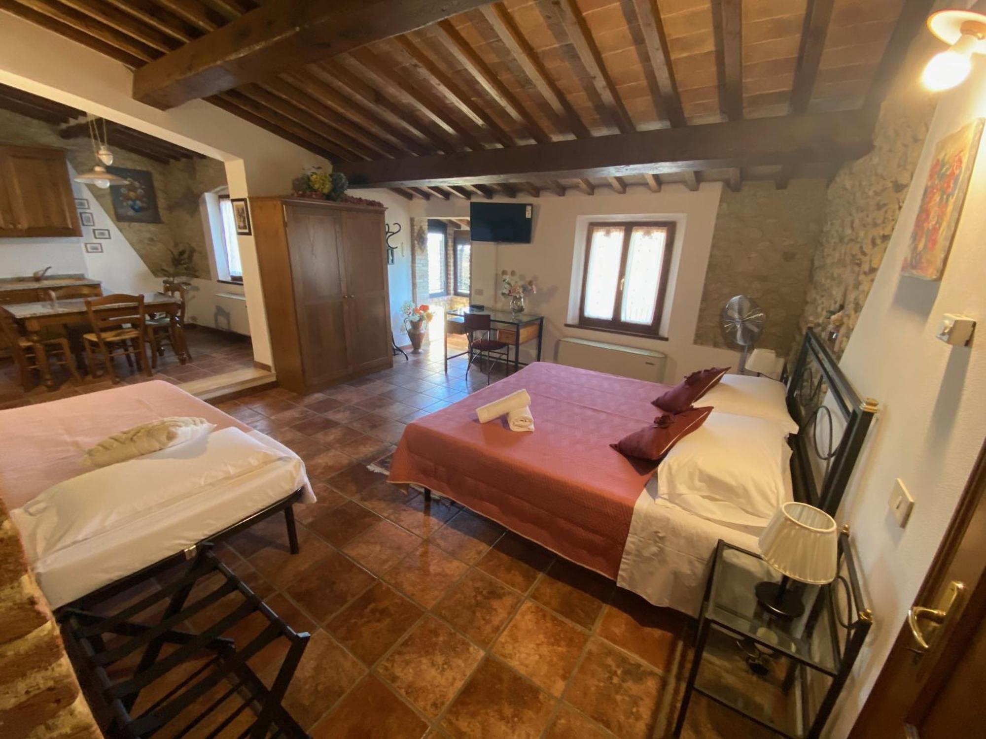 Casa Vacanze Etrusco San Gimignano Rum bild